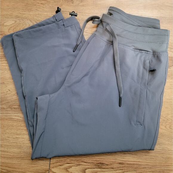 Women's Rlaged Grey Cargo Capri's SZ Medium - Picture 1 of 9